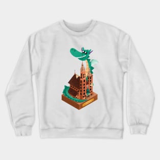 Krakow,Poland Crewneck Sweatshirt